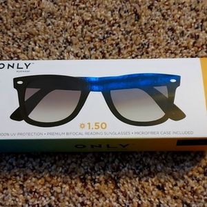 NEW  Only  eyewear  +1.50 Premium  bi Focal  Reading sun glasses